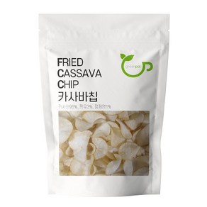 정진푸드 먹태시대 카사바칩 100g 트레이 소포장