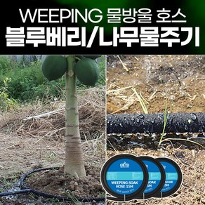 블루베리 물방울 물주기 텃밭 나무 물주기 WEEPING 물방울 4X7/ 16X12mm 호스 스프링쿨러, 1)-5 앤드플러그 4x7mm, 1개