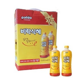 팔도 비락식혜 선물용 설날 추석 선물세트 박스 증정, 4개, 1.5L