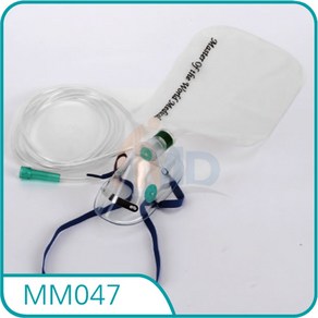 모우메디칼 비재흡입 산소마스크(Oxygen Mask) MM047 성인용