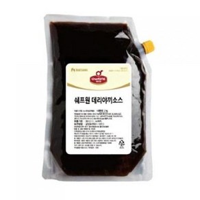 쉐프원데리야끼소스 대상 상온 2kg, 1개