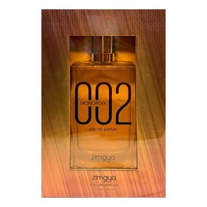 지마야 남성 모노폴리 002 EDP 스프레이 100ml 향 330044, 1개