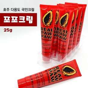 호주 리얼포포크림 25g x 5개 eal paw paw ceam 25g x 5