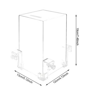 독점 물고기 엘리베이터 음압 어항 궁극의 유지 보수 활동 면적, 1.WHITE, 1개