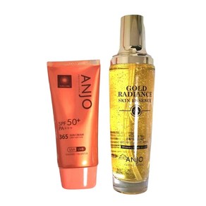 ANJO 앙쥬 24K골드 레디언스 스킨 에센스 150ml +사은품 썬크림 70ml, 1세트