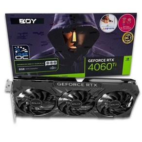 [GALAX] 갤럭시 BOY GeForce RTX 4060 Ti 3X OC D6 8GB