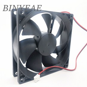 쿨링팬 냉각팬 컴퓨터 케이스 냉각 팬 9025 9225 CPU 90mm 9cm 90x90x25mm DC5V 12V 24V 2 핀, [03] 24V 2PIN, [01]  RGB, [02] 12V 2PIN, 02 12V 2PIN_01 없음 RGB_01 Black