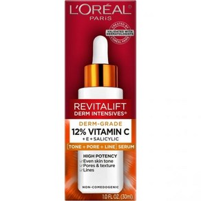 로레알 파리 Revitalift 12% 비타민 C E 살리실산 세럼 1.01fl oz 105753