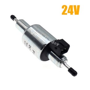 12V/24V 연료 펌프 1kw-5kw 오일 에어 주차 히터 전자 펄스 자동차 디젤 커버 홀더 브래킷, 02 24V Fuel Pump, 1개