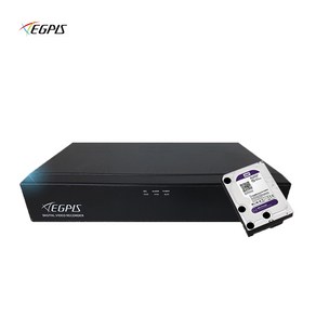 이지피스 QHDVR-4004QS_265 400만화소 4채널 녹화기 +1TB