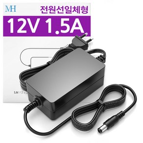 DC 12V 어댑터 모음 모니터 CCTV LED 직류전원장치 DC 아답터, 1개