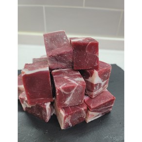 S. N. FOOD HALAL FROZEN SKIN ON BONELESS GOAT MEAT 냉동 껍질있는 뼈없는 염소정육 1Kg, 1개