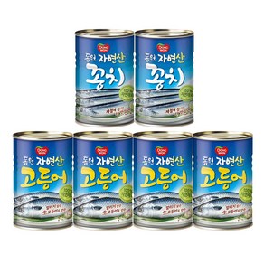 [동원] 꽁치 300g x 2캔 + 고등어 300g x 4캔