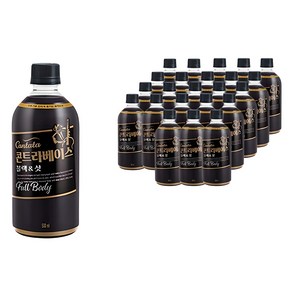 칸타타 콘트라베이스 블랙 & 샷, 500ml, 24개