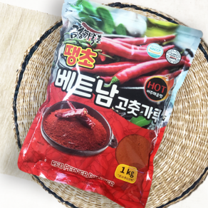 고향식품 HACCP 금송가루촌 땡초고춧가루 고운가루 1kg, 땡초고춧가루1kg(고운 아주매운맛), 1개