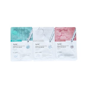 AHC 순면 마스크 팩 124매 퍼밍 50+카밍 35+브라이트닝 25+모이스처 10+랜덤추가 4, 1개, 124개입