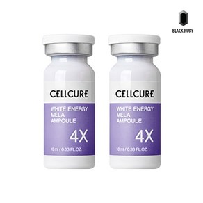 셀큐어 셀트리온 화이트 에너지 멜라앰플 4X 10ml x2 /기미관리앰플, 12개
