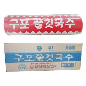 달성식품 구포쫄깃국수(중면), 1.4kg, 10개