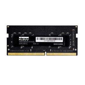 클레브 DDR4 8G PC4-21300 CL19 램 노트북용, 1개