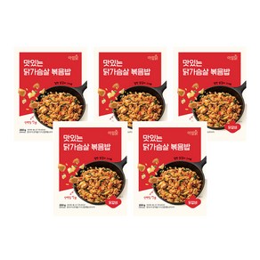 [아임닭] 맛있는 닭가슴살 닭갈비 볶음밥, 200g, 5개