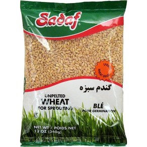 Sadaf Unpelted Wheat - Sabzeh Spouting Wheat - Ge Sadaf Unpelted Wheat - Sabzeh 싹이 트는 밀 - Geminado, 1개, Yellow, 340g