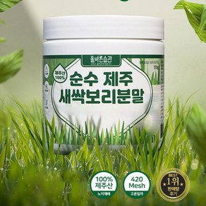 자연밭담 순수 제주 새싹보리 분말 에어분쇄, 170g, 1개