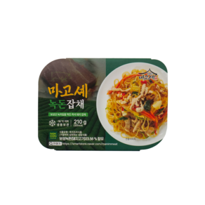 보성녹돈 마고셰 녹돈잡채, 3개, 210g