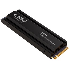 마이크론 Cucial T500 히트싱크 M.2 NVMe 아스크텍, 1TB, Cucial T500 히트싱크 아스크텍