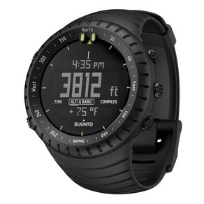 Suunto (SUUNTO) Suunto Coe All Black (SUUNTO CORE All Black) 3 기압 방수 방위 고도 기압 수심 [일본 정규품 메이커 보증] SS014279010