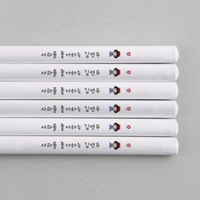 라인프러스 트윈 네임펜, 블랙, 12개