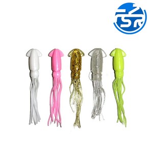 FishingLure 오징어웜 야광 루어웜 10개입 참돔 갈치