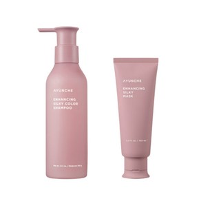 아윤채 인핸싱 실키 헤어 케어 2종 세트 샴푸 350g + 마스크 100ml, 1개