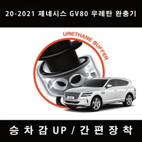 2021제네시스 GV80 TTC 우레탄 완충기 차량 충격방지, 1개