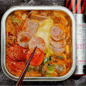 초간단즉석부대찌개밀키트 캠핑밀키트, 1개, 1kg