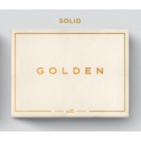 [미개봉새제품]BTS 정국 - GOLDEN, SOLID(흰색)