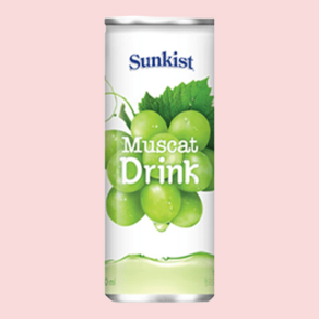 해태음료 썬키스트 머스켓 드링크, 240ml, 30개