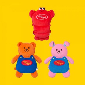 위글위글 키즈 3종 아기 머리보호대 뒤통수 머리쿵 방지쿠션 택1, Wiggle Bea