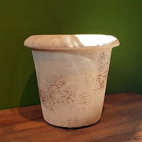 식물시간 be pot 베트남 수제 토분 빈티지 화분, 화분만, 1개