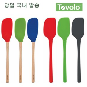 Tovolo 토볼로 스푸눌라 스패출라 (당일 국내 발송), 스푸눌라 우드 핸들_Geen