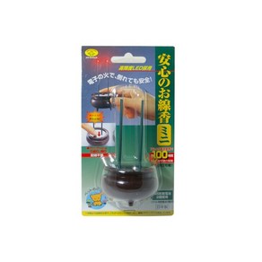 [1712] LED 향불 110mm 브라운, 1개