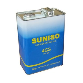 [SUNOCO] R-22용 냉동기유 서니소(SUNISO) 3GS(4L) / 4GS(4L), 4GS(고온용), 1개