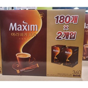 맥심 아라비카 100 커피믹스, 11.8g, 360개입, 1개