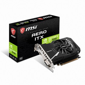 MSI 지포스 GT1030 에어로 ITX OC D4 2GB