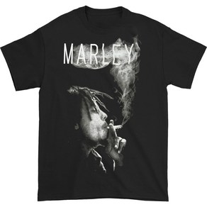 ROCKPANDA Bob Marley B&W Blunt Smoke 반팔티