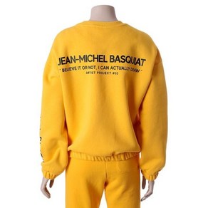 [클라이드] [CLRIDE.N] 클라이드앤 특가전 여성전용 !!!! 오~~~예쁜 핫노랑 핫옐로우 진미쉘 바스키아 라인~ 귀염뽀짝 약기모 밴딩 맨투맨 MTM 긴팔 티셔츠