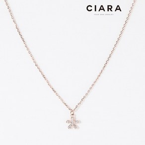 CIARA 14K Maclodio 풀샤이닝 데이지 목걸이(GoldPlated)