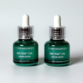 브링그린 징크테카 트러블 세럼 25ml+25ml (본품+본품) 대용량 (리필용 아님)