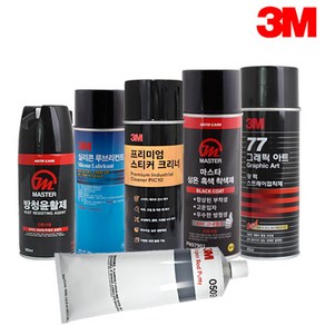 3M 윤활제 접착제 제거제 녹방지 스프레이, 마스타 방청 윤활제 녹방지 스프레이, 1개