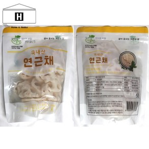 국산연근200g(400g) 국산연근채 소용량연근 소포장국산나물