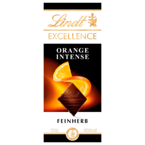 Lindt 린트 엑설런스 인텐스 오렌지 초콜릿, 1개, 100g